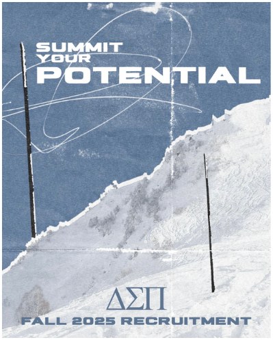 Summit Your Potential, Delta Sigma Pi fall 2025 recruitment